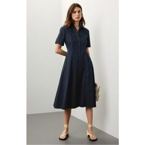 Club Monaco Cotton Poplin Dress, Size: 2